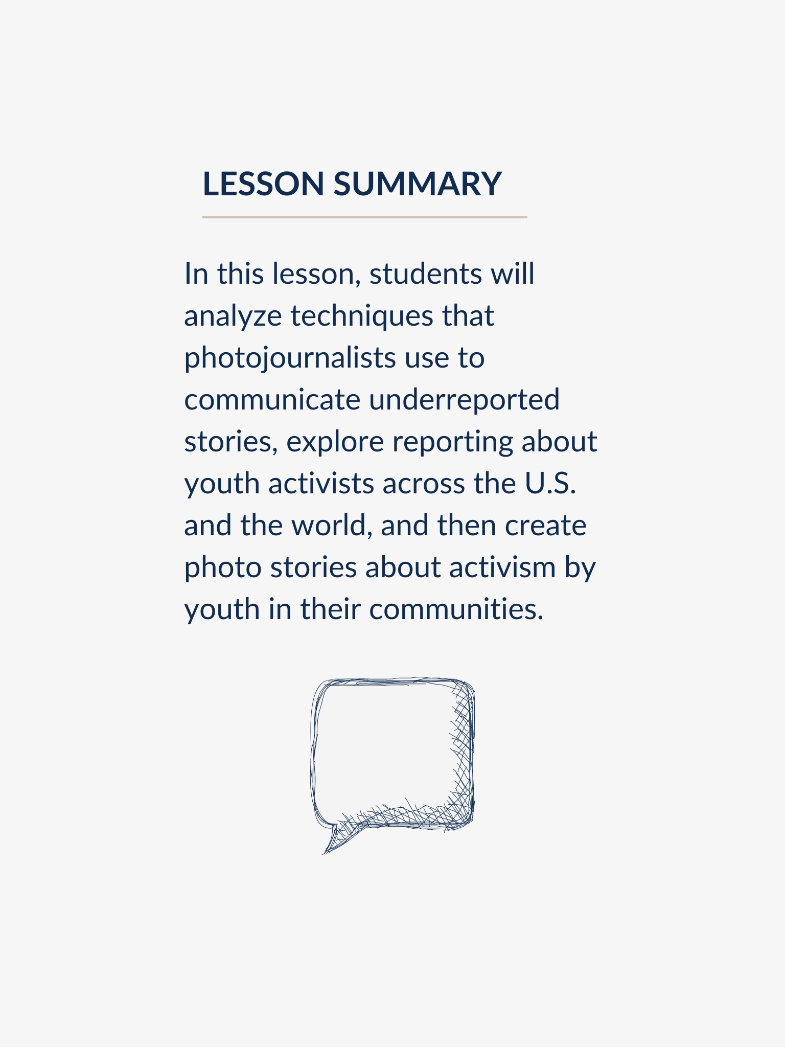 Youth Liberation Counterstories Through Photojournalism